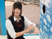 【マジックミラー号】巨乳制服JKがエロゲームに挑戦！彼氏のチンポを当てられなければミラー越しにNTRエッチ！